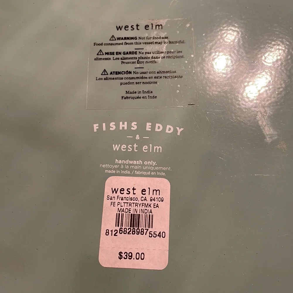 EUC Metal Tray